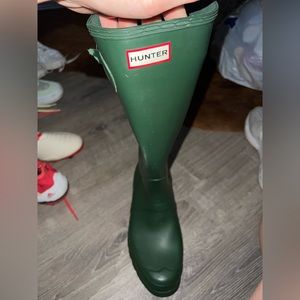 Hunter Boots Green